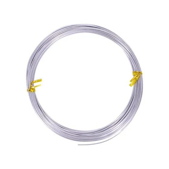 Arame Em Aluminio Para Artesanato 1.0Mm Com 10 Metros