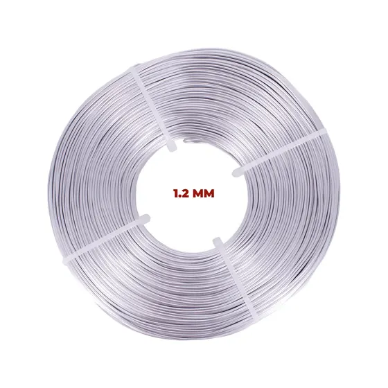 Rolo De Arame 1.2Mm Em Aluminio Com 1Kg