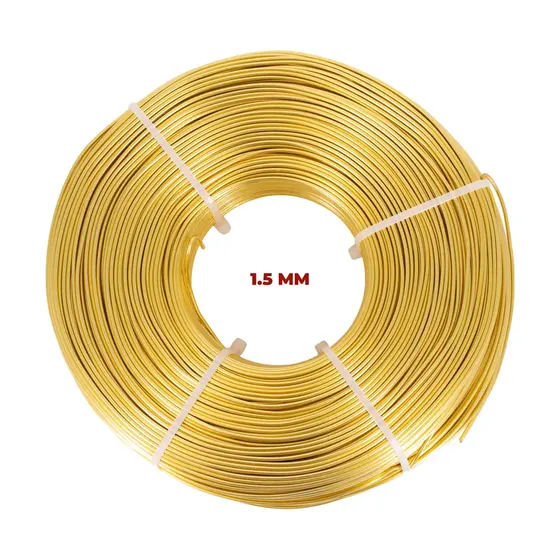 Rolo De Arame 1.5Mm Em Aluminio Com 1Kg