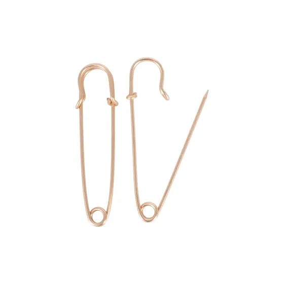 Alfinete Para Broche 65Mm Em Ferro Com 200 Pecas