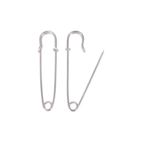 Alfinete Para Broche 65Mm Em Ferro Com 200 Pecas