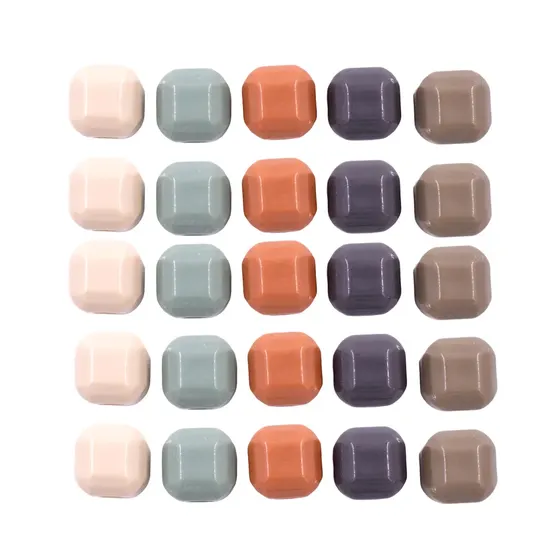 Ponteira Quadrada 19X19Mm Em Acrilico Com 500G