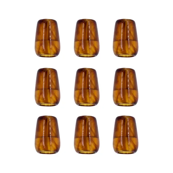 Ponteira Cone Mesclada 17X12Mm Em Acrilico Com 250G