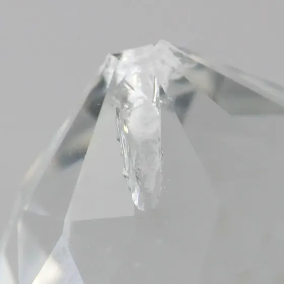 Ponteira Bola 40Mm Em Vidro 01 Cartela Com 20 Pecas Cada 001 - Cristal Transparente 001
