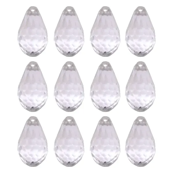 Ponteira Gota 14X24Mm Em Acrilico Com 500Gr 001 - Cristal Transparente 001
