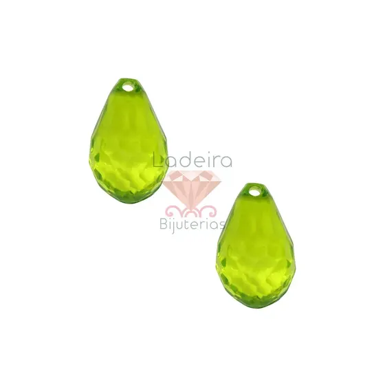 Ponteira Gota 14X24Mm Em Acrilico Com 500Gr 036 - Verde 036