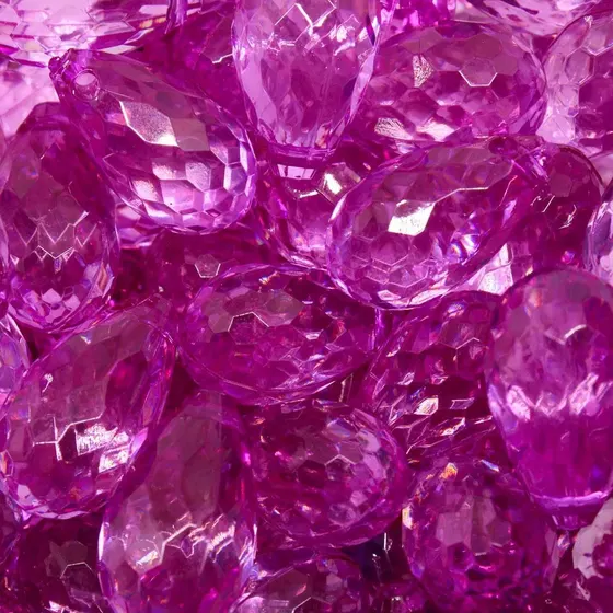 Ponteira Gota 14X24Mm Em Acrilico Com 500Gr 048 - Lilas 048