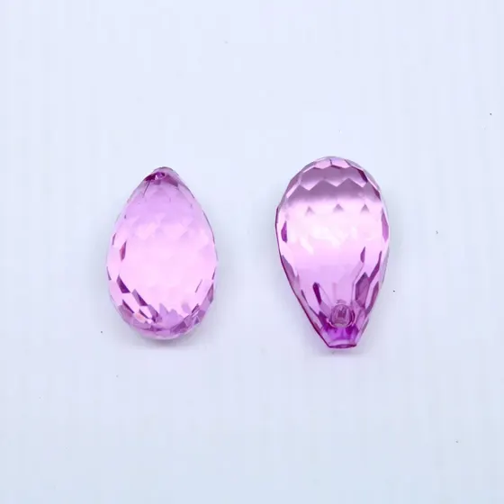 Ponteira Gota 14X24Mm Em Acrilico Com 500Gr 048 - Lilas 048