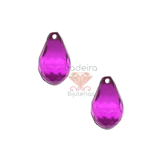 Ponteira Gota 14X24Mm Em Acrilico Com 500Gr 938 - Roxo