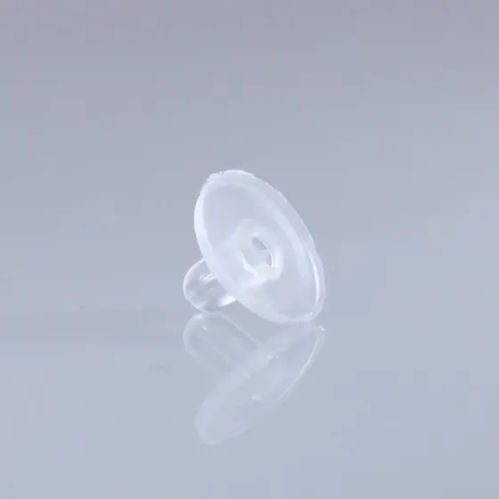 Tarraxa Sutia De Orelha 10Mm Em Silicone Com 2.000 Pecas 101 - Branco 101