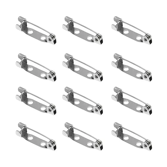 Base Broche 25Mm Em Ferro Com 1.000 Pecas 074 - Niquel 074