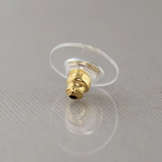 Tarraxa Sutia De Orelha Base De Metal 2000Pcs 173 - Dourado