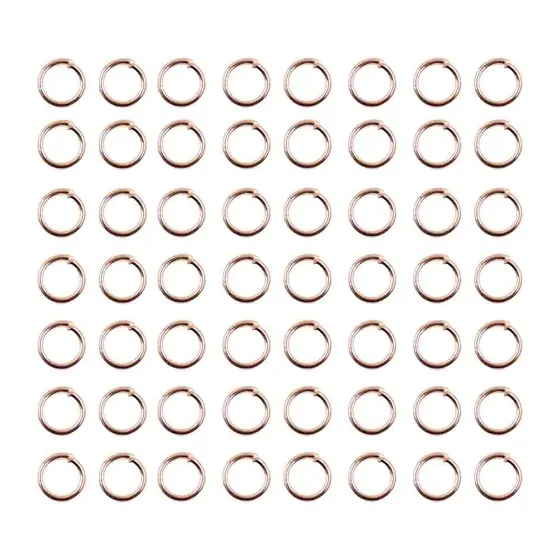 Argolinha 06Mm Em Ferro Com 500Gr 073 - Dourado 073