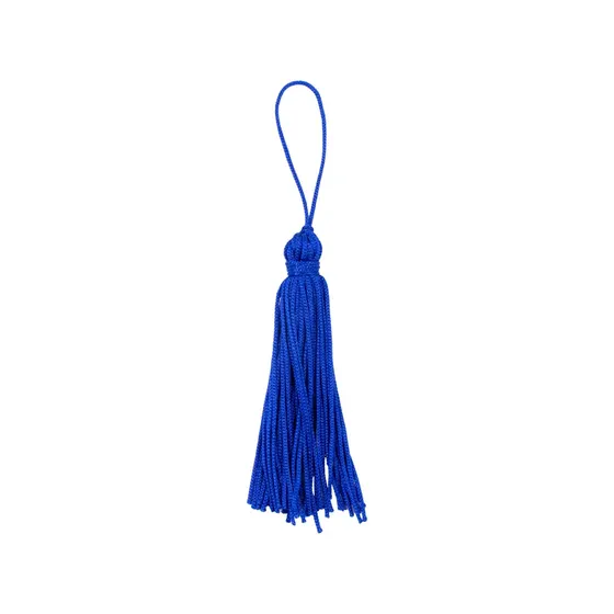 Pingente Pompom Tassel 70Mm Em Poliester Com 100 Pecas