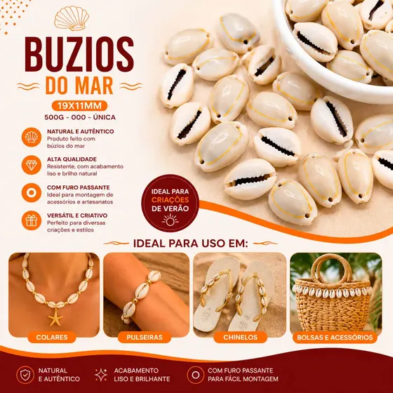 Buzios Do Mar 19X11Mm 500G 000