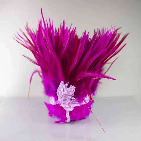 Pena De Chinchila Com 800 Penas 60G 230 - Pink Z30