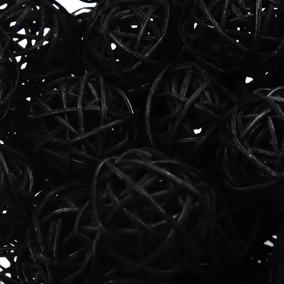 Bola De Rattan 30Mm Com 50 Pecas