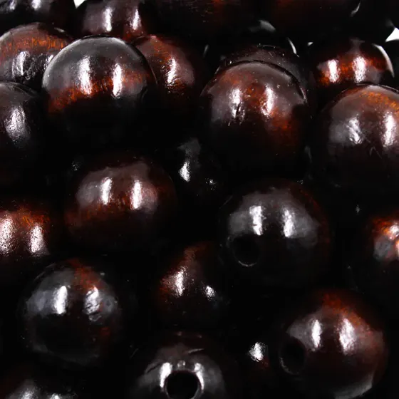 Bola Passante 22Mm Em Madeira Com 500G