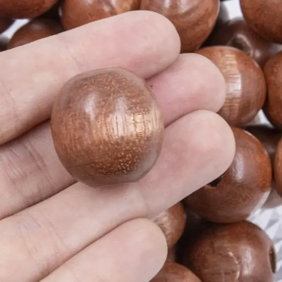Bola Passante 22Mm Em Madeira Com 200Un