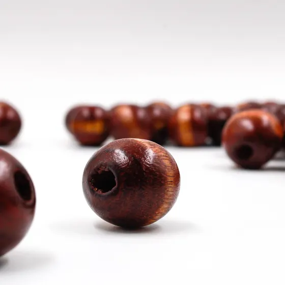 Bola Passante 22Mm Em Madeira Com 200Un