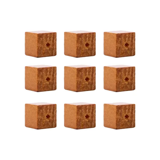 Quadrado Passante 18Mm Em Madeira Com 500G