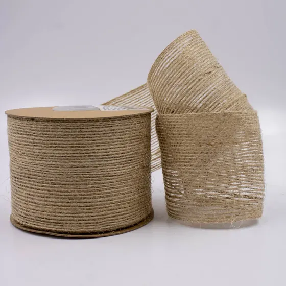 Fita Decorativa De Juta 65Mm Com 10 Metros
