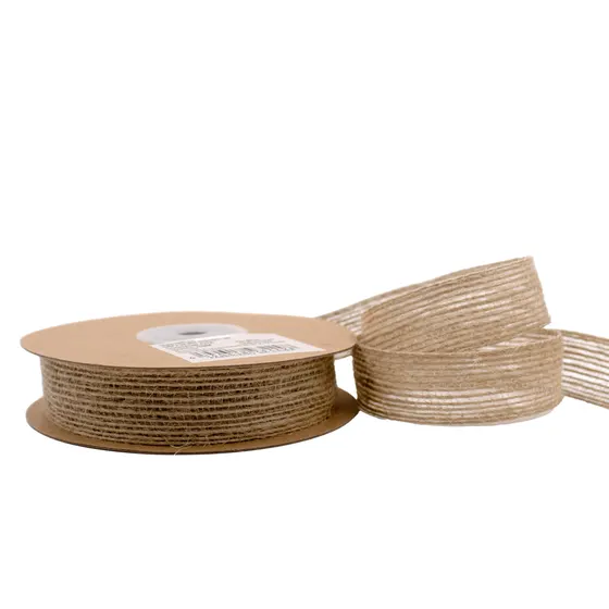 Fita Decorativa De Juta 15Mm Com 10 Metros