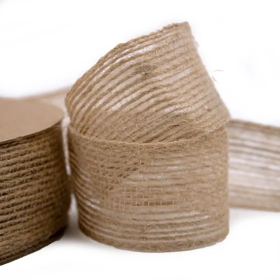 Fita Decorativa De Juta 30Mm Com 10 Metros