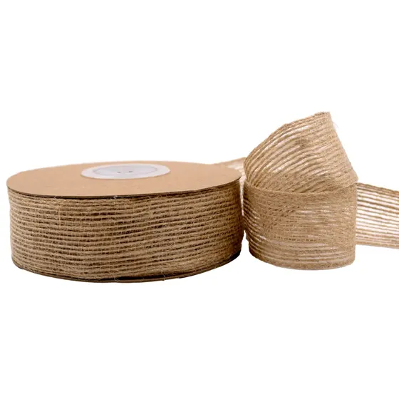 Fita Decorativa De Juta 30Mm Com 10 Metros