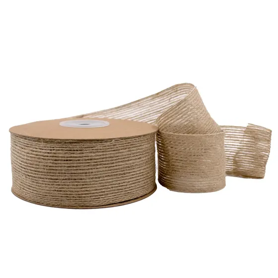 Fita Decorativa De Juta 38Mm Com 10 Metros