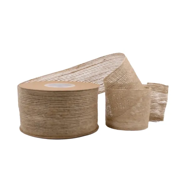 Fita Decorativa De Juta 50Mm Com 10 Metros