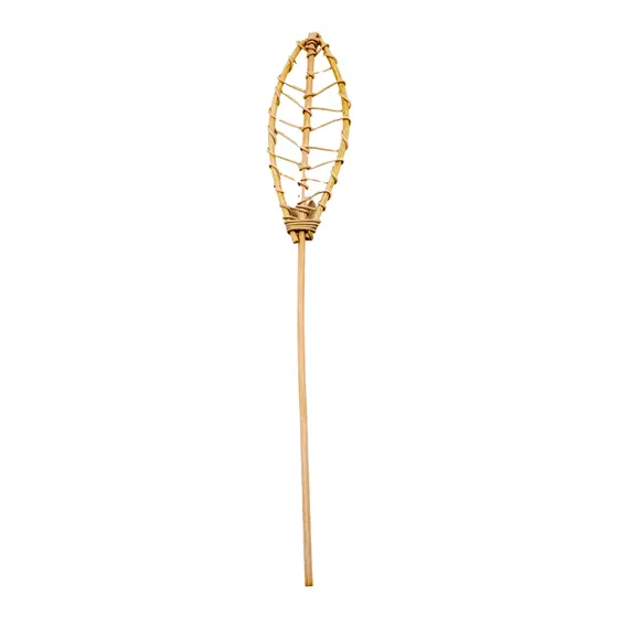 Vareta Folha Trancada 04X28Cm Para Aromatizador Em Rattan Com 20 Pecas