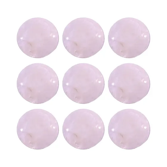 Madreperola Com Dois Furo 30Mm Natural Com 100 Pecas