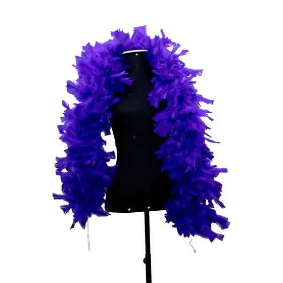 Estola De Pena Com 1.80 Metros - Roxo