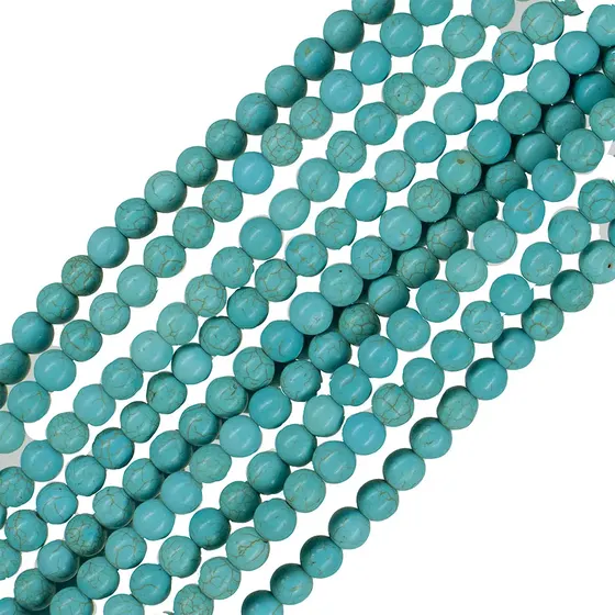 Fio De Pedra Howlita 10Mm Com 10 Fios