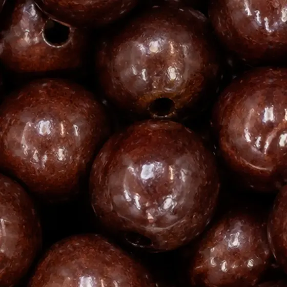 Bola Passante 50Mm Em Madeira Com 500G