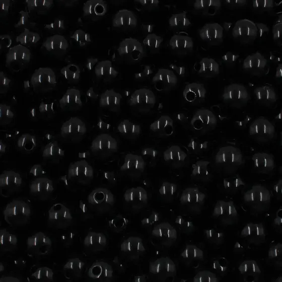 Bola Plastica Leitosa Passante 08Mm Com 500Gr