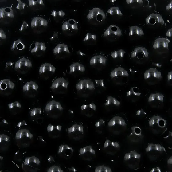 Bola Plastica Leitosa Passante 10Mm Com 500Gr