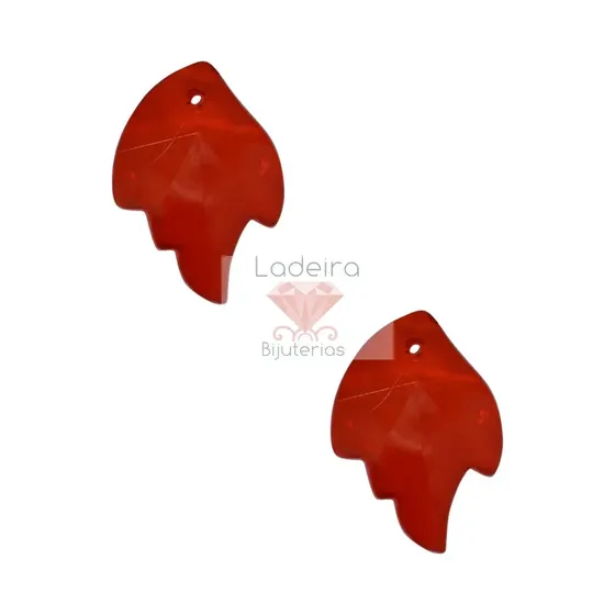 Asa De Anjo 38X27Mm Em Acrilico Com 500Gr 012 - Vermelho 12