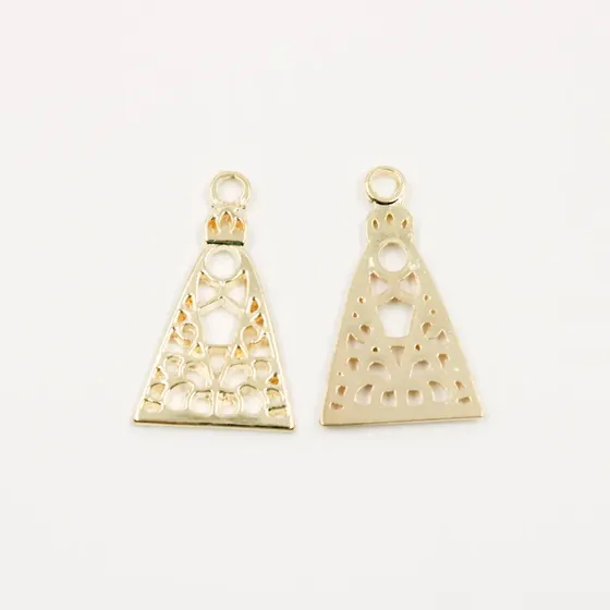 Pingente Nossa Senhora Aparecida Vazado 30Mm Em Zamac Com 100Gr