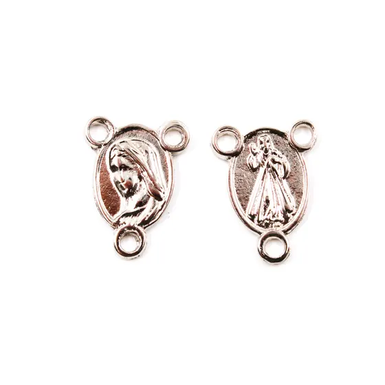Pingente Jesus Misericordioso 20X15Mm Em Zamac Com 100Gr