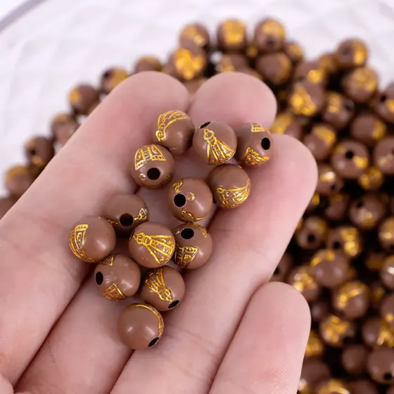 Bola Nossa Senhora Aparecida 08Mm Em Acrilico Com 500G