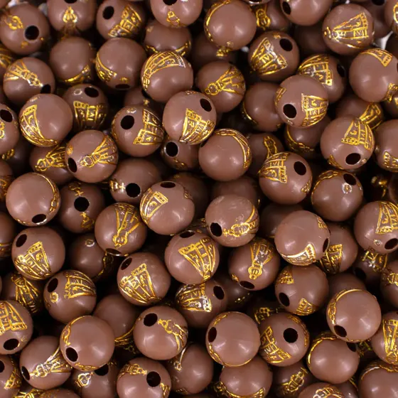 Bola Nossa Senhora Aparecida 08Mm Em Acrilico Com 500G