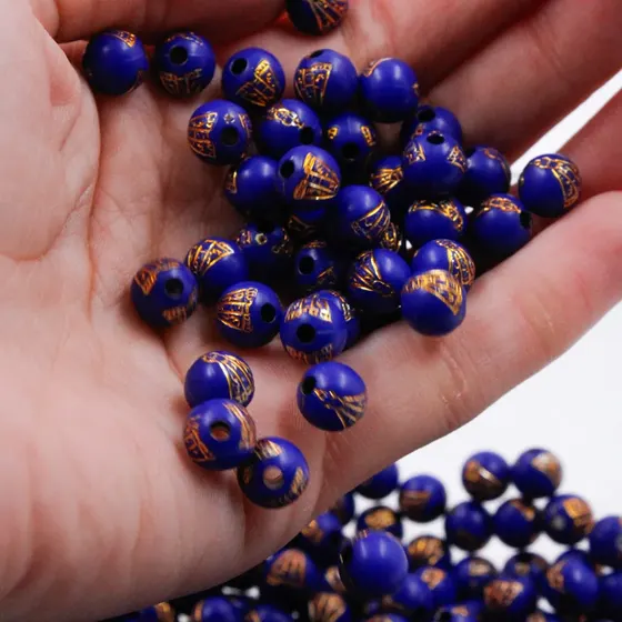 Bola Nossa Senhora Aparecida 08Mm Em Acrilico Com 500G
