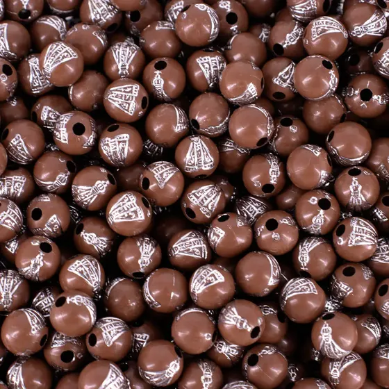 Bola Nossa Senhora Aparecida 08Mm Em Acrilico Com 500G