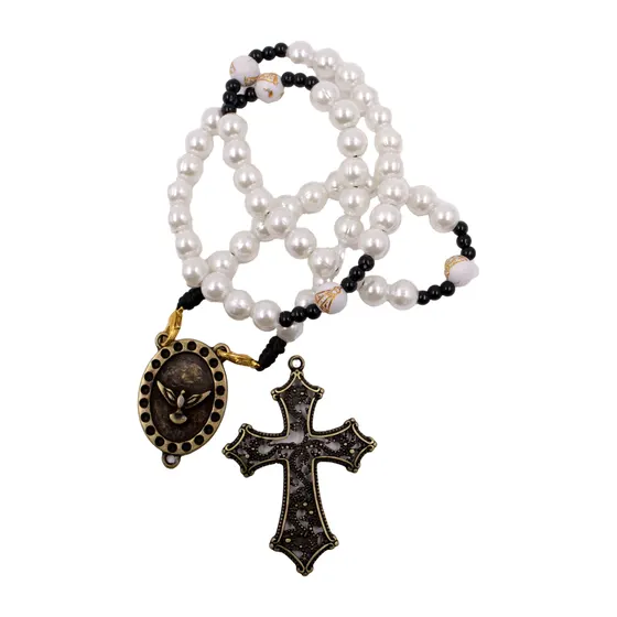 Pingente Crucifixo 70X40Mm Em Zamac Com 10 Pecas - Ouro Velho