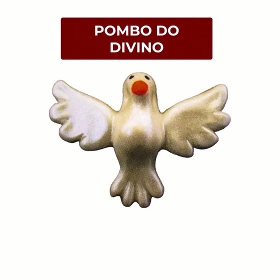 Molde De Silicone Pombo Do Divino Para Biscuit Polycol