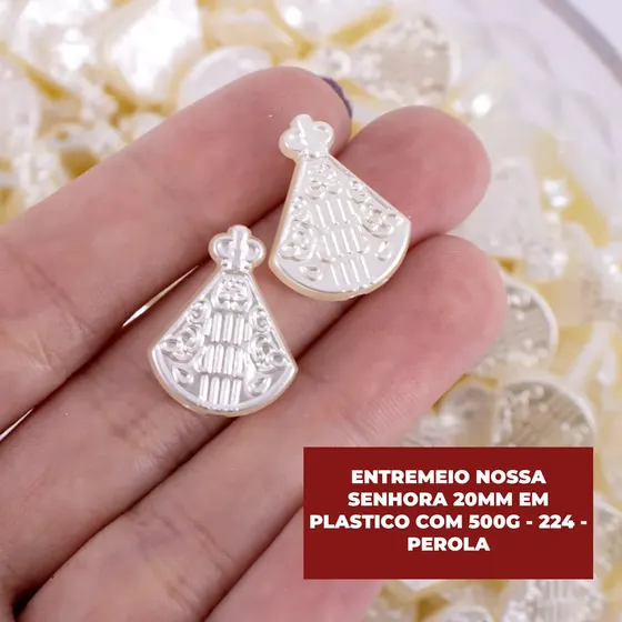 Entremeio Nossa Senhora 20Mm Em Plastico Com 500G