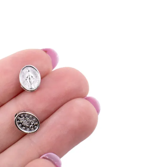 Entremeio N. Sra Das Gracas 08X10Mm Em Zamac Com 250G