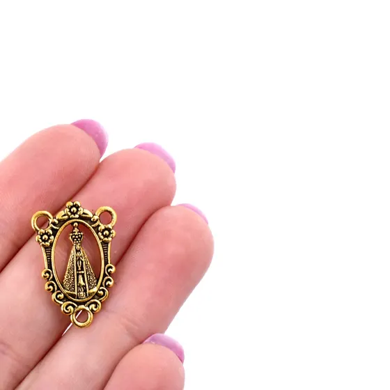 Entremeio N. Sra Aparecida 15X23Mm Em Zamac Com 250G